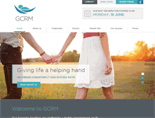 Tablet Screenshot of gcrm.co.uk